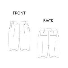 formal trousers Illustrator Artwork