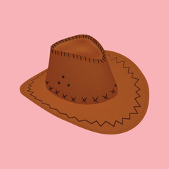 cowboys hat Illustrator Artwork