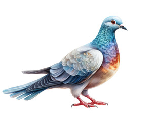 Obraz premium Taube, isoliert Hintergrund, Freisteller, Transparent