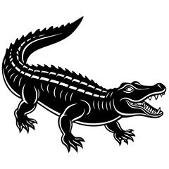 Obraz premium Animals silhouette vector image