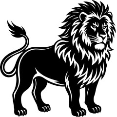 Animals silhouette vector image