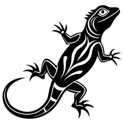 Animals silhouette vector image