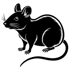 Obraz premium Animals silhouette vector image