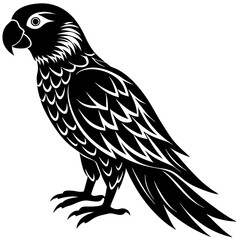 Obraz premium Animals silhouette vector image