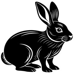 Obraz premium Animals silhouette vector image