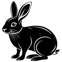Obraz premium Animals silhouette vector image