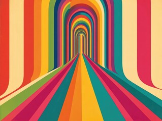 Colorful Tunnel