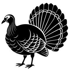 Animals silhouette vector image