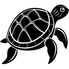 Animals silhouette vector image