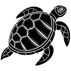 Animals silhouette vector image