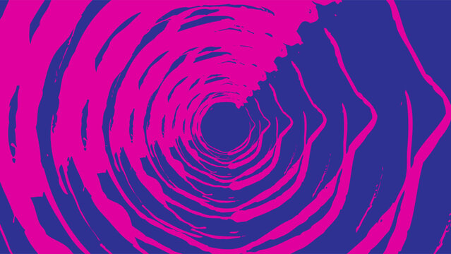 striking abstract spiral design with bold neon pink and deep blue hues. swirling pattern creates a dynamic, hypnotic effect, perfect for modern art, graphic design projects, and vibrant backgrounds.