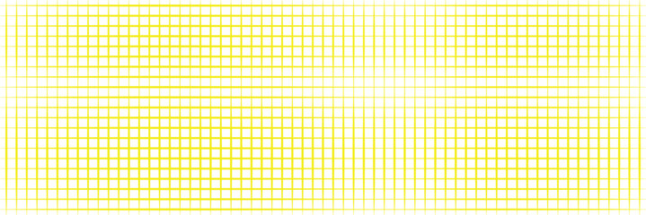 Yellow grid mesh texture isolated. Graph paper and coordinate paper texture. 