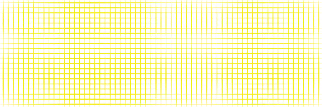 Yellow grid mesh texture isolated. Graph paper and coordinate paper texture. 