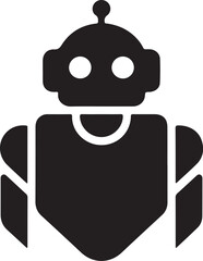 Unique logo silhouette vector art illustration