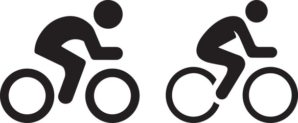 Unique logo silhouette vector art illustration