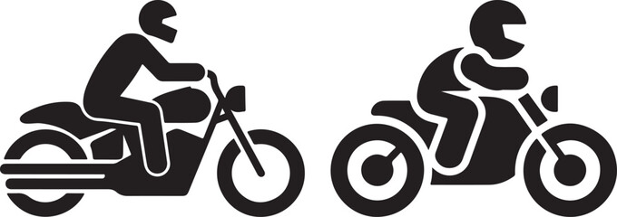 Unique logo silhouette vector art illustration