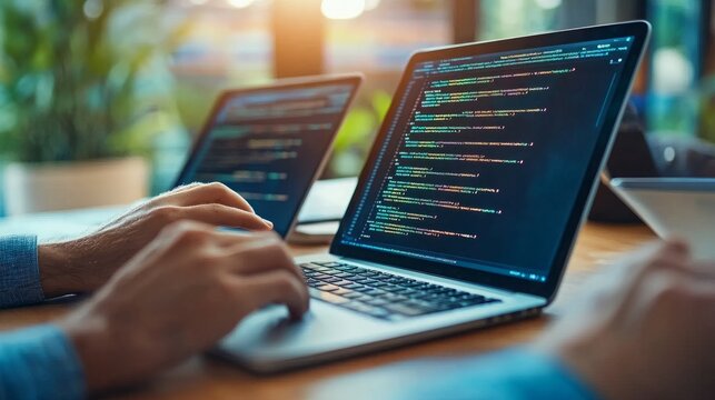 Coding and Testing in Team Setting, Collaborative Software Development on Laptop and Tablet, Efficient Workflow