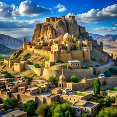 Obraz premium this is old amazing abshar so beautiful view