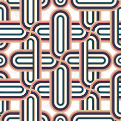 Tangled geometric png pattern, cultural texture graphic design