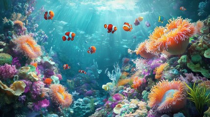 Vibrant Underwater Paradise