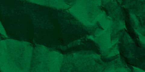 green background of stones, mining origin. Abstract dark green grungy wall texture. Close-up crumpled or wrinkled green paper texture. Abstract dark green background with DIY concept.