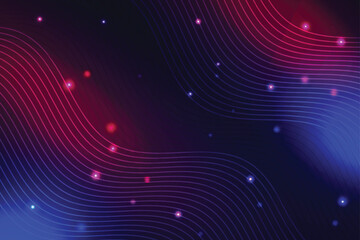 Gradient color line background banner design template. Line art vector background design. Premium abstract gradient color background template. Black color. Wave line design