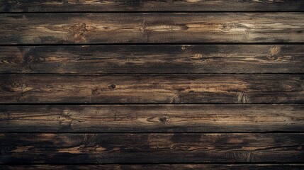 Fototapeta premium Textured retro wood background with space for work and text from above