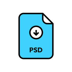 File Formats - Download icon with extension
