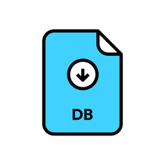 File Formats - Download icon with extension
