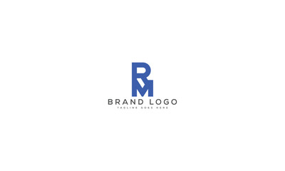 letter RM design vector template design for brand.