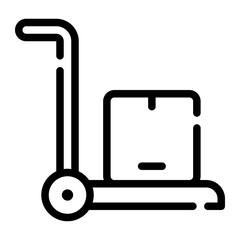 trolley line icon