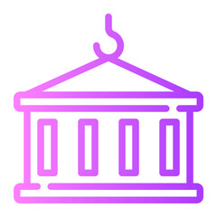 container gradient icon