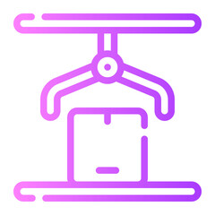 pick up gradient icon