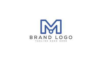 letter M logo design vector template design for brand.