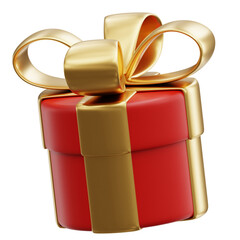 3d merry christmas object item Gift Box