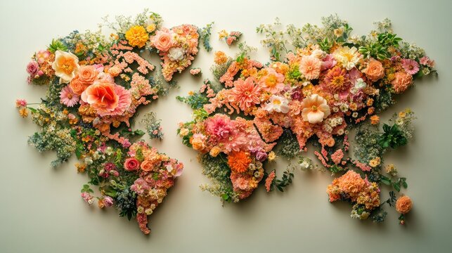 A World of Flowers