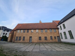 das ''Kloster zum heiligen Kreuz'' im Stadtzentrum von Rostock