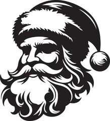 Merry Christmas Celebrate Season's Joyful Tidings with silhouette vector.