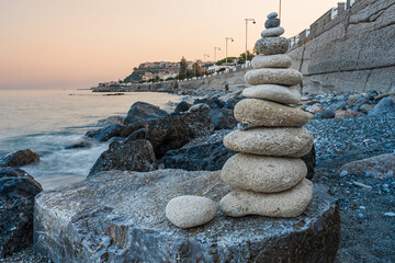 costruzione di sassi