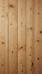 Fototapeta premium Rustic wooden plank background with natural grain and subtle knots in warm, earthy tones, creating a cozy, organic feel perfect for farm-to-table branding, nature-themed designs, or home decor.