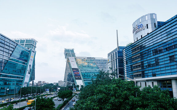 DLF Cyber City is a commercial area in Gurugram, Haryana, India. 
