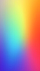 Smooth gradient texture transitioning through the rainbow spectrum from red to violet, with seamless color blending, perfect for cheerful, vibrant backgrounds in playful designs, children&rsquo;s themes