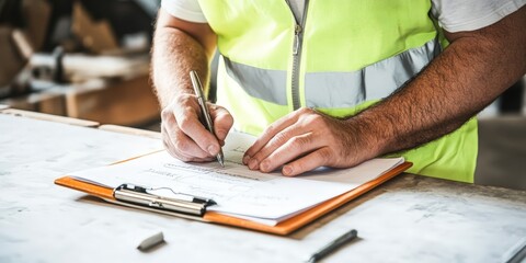 Construction Site Inspection by Professional Team