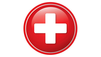 Obraz premium Hospital Plus sign, medical icon, plus icon, emergency sign