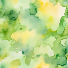 Abstract watercolor background in earth pastel hues, featuring brushstrokes and dynamic splashes of color.