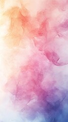 Fototapeta premium A vibrant abstract background featuring soft gradients in pink, orange, and blue hues, perfect for artistic designs or digital projects.