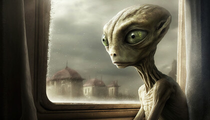 Lonely homesick extraterrestrial alien starseeds