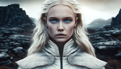 Blonde Nordic Pleiadian Starseed Extra Terrestrial