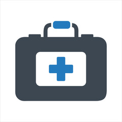 First aid icon. Healthcare and medicine. Humanitarian aid icon