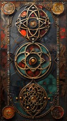 Steampunk Ornamental Panel.